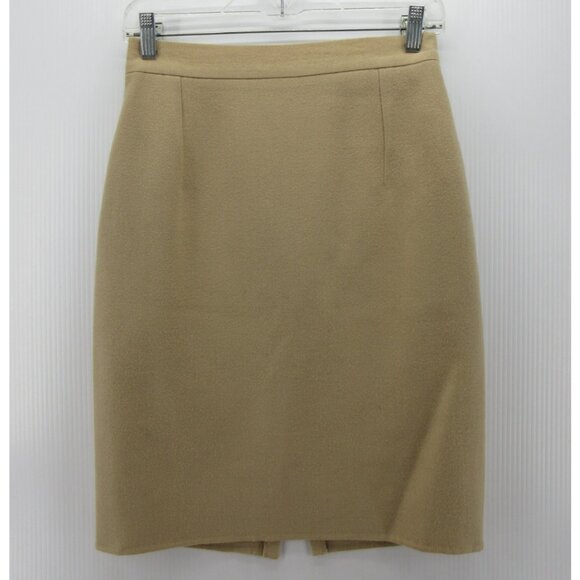 Jil Sander Dresses & Skirts - Jil Sander Skirt 4 Wool Straight Pencil Career Slit Lined Italy 40